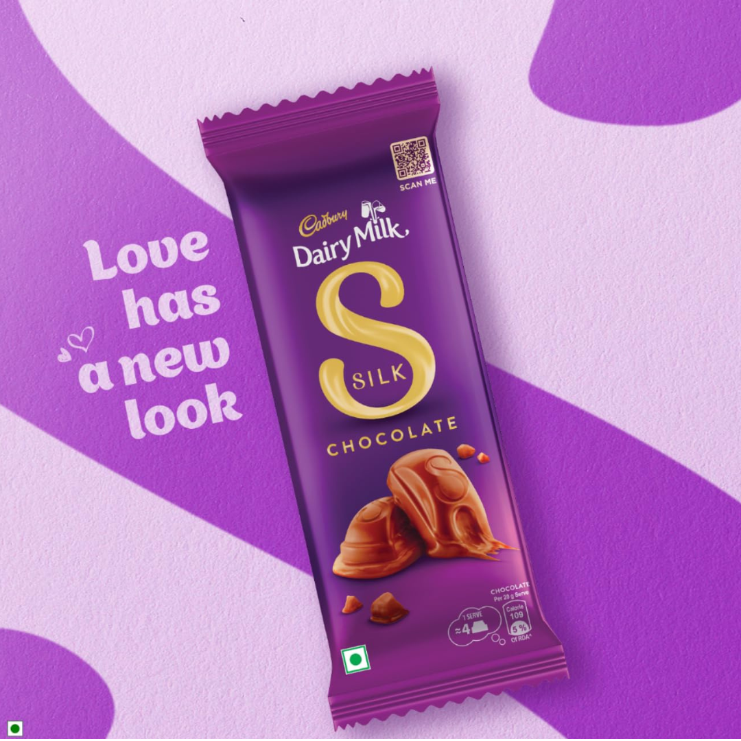 Cadbury Dairy Milk Silk Chocolate.